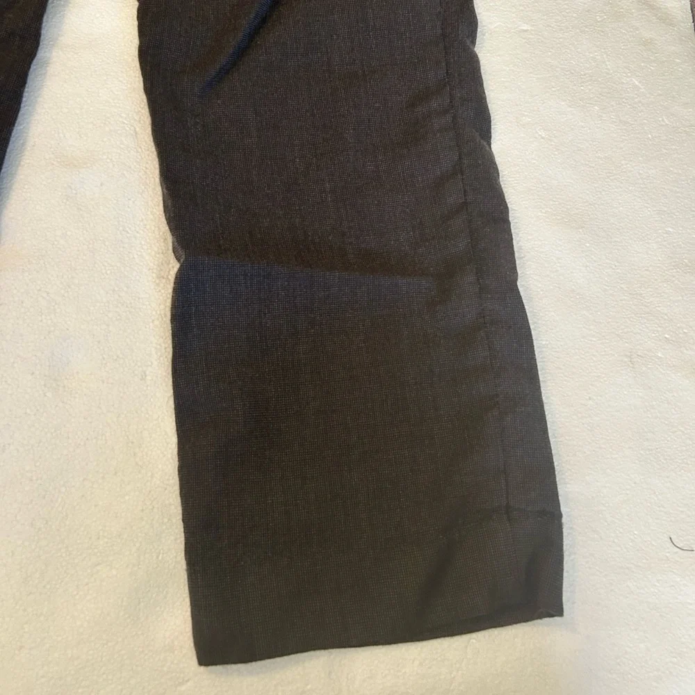 Banana republic tailored slim fit 100% wool dress pants chocolate brown
